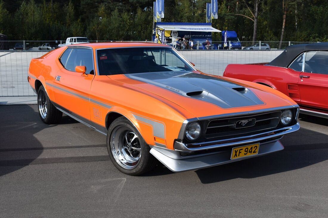 Mach 1 zum Zweiten, Mustang 1970 Texas Pacecar in orange von
